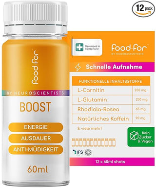 FOODFOR Shots - Fördert Entspannung, innere Ruhe und Stressabbau made in Switzerland