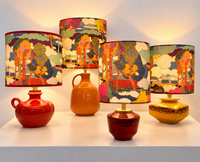 The Archive Collection: Kleine Akku-Lampe mit Liberty-Stoff „Prospect Road“ — Ansicht 3
