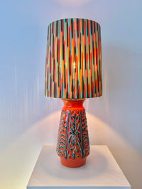 Seltene Uebelacker Vasenlampe – Keramik Tischlampe 1960er/70er — Ansicht 2