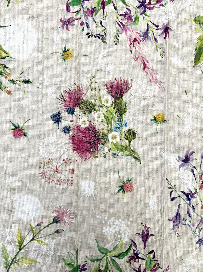 Table linen Floral Spring Design III – 100% cotton, handmade in Vorarlberg — Ansicht 4