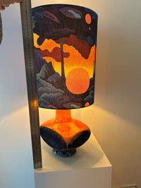 Pop Art Lampe PAN Keramik Space Age Schirm Cari Zalloni Goebel — Ansicht 12