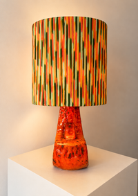 70er Jahre Pop Art Tischlampe - Upcycling West German Pottery — Ansicht 4