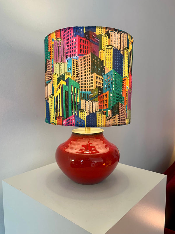 Kabellose Vasenlampe - Bückeburg Keramik - Kugellampe | 36 cm