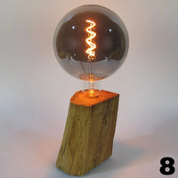 Rökkri Dimmable Oak Table Lamp Handmade — Ansicht 9