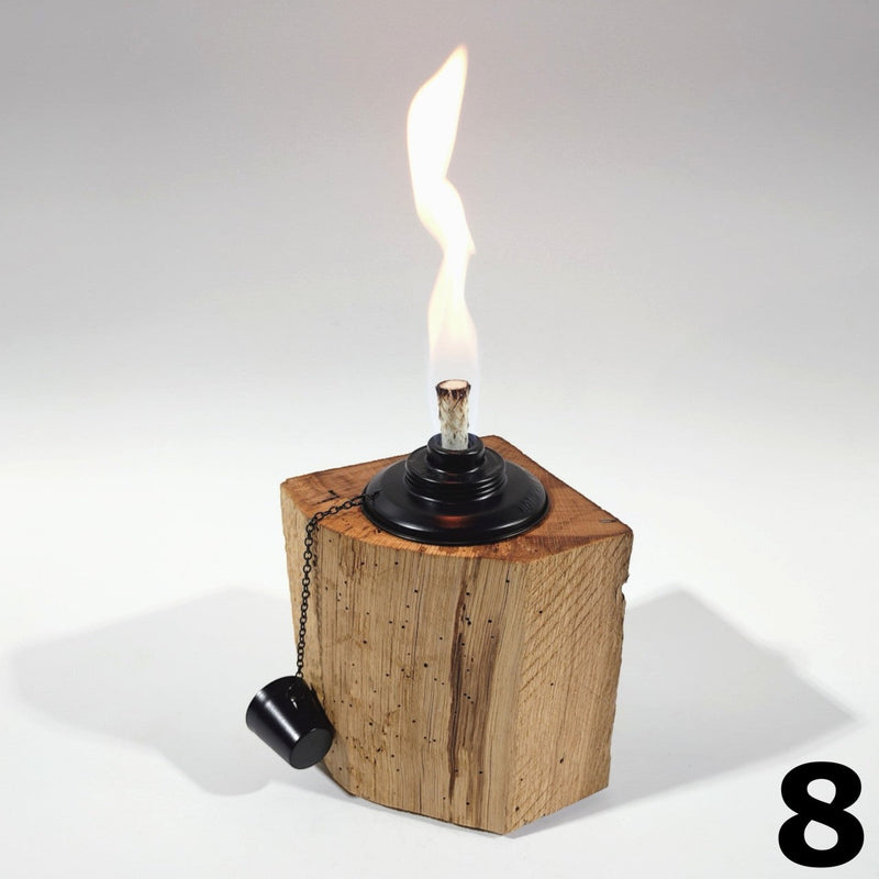 Törvik Oak Garden Torch – Handmade, Rustic, Weather-Resistant — Ansicht 15