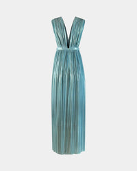 ALINE CELI COUTURE Kleid Lumière Plissé – Recycelt — Ansicht 3