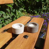 Betely Tea Light Holder made of Recycled Concrete – Sustainable & Minimalist — Ansicht 2