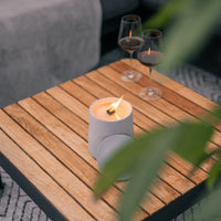 CLARUS Dauerkerzen 2er-Set Windresistent Beton — Ansicht 7