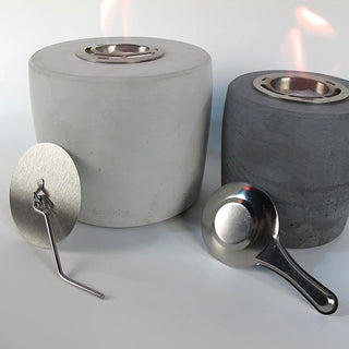 Dimni Tischkamin, Beton | Elegant | Vielseitig