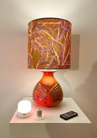 Upgecykelte Vasenlampe aus Cari Zalloni Vase von Fohr - West German Pottery — Ansicht 11
