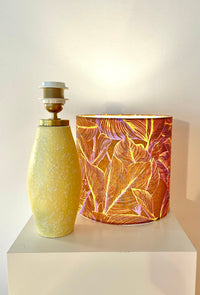 Scheurich Tischlampe aus den 50er Jahren. Upcycling, neuer Schirm, kabellos — Ansicht 6