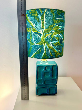 Lampe aus seltener DDR Design-Vase VEB Strehla