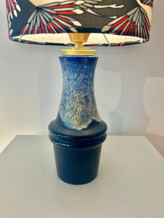 Scheurich Tischlampe mir Kranich-Motiv