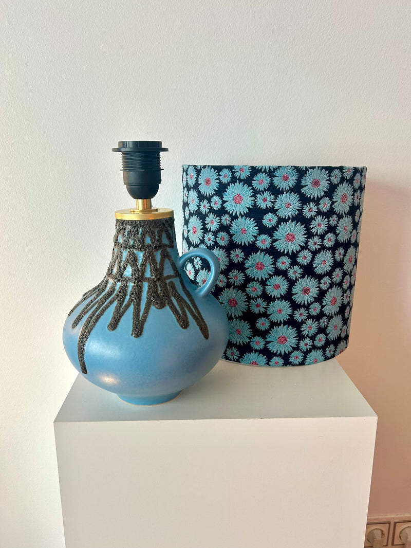 Seltene Fohr Vasenlampe – West German Pottery Fat Lava — Ansicht 6