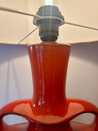 Seltene 70er Designlampe Goebel PAN Serie Keramik Tischlampe Space Age — Ansicht 6