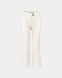 Trousers Sustainable Fabric Linen Marlene High-Waist Organic Linen EU Production — Ansicht 1