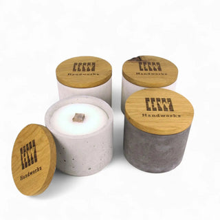Fuego | Wachsfresser – Effizientes Kerzenrecycling | Beton | Echtholz