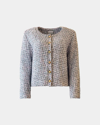 Bouclé Damenjacke – Recycelt | Kurz | ALINE CELI