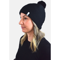 Parkstein Beanie – Merino Wool & Recycled Polyester with Pom-pom — Ansicht 8