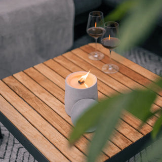 CLARUS | Dauerkerze für draußen | Nachhaltig & windresistent