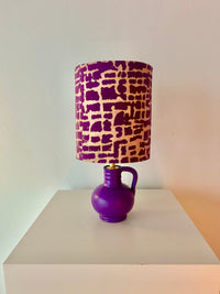 Marei Vase Model 7300 as a Cordless LED Table Lamp – Plum Noir — Ansicht 9