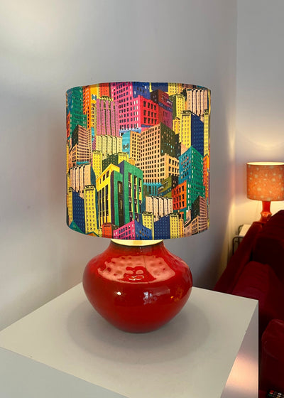 Kabellose Vasenlampe - Bückeburg Keramik - Kugellampe | 36 cm