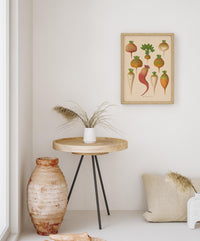 Mangelwurzel – Botanical Chart Poster | Fine Art Canvas — Ansicht 2