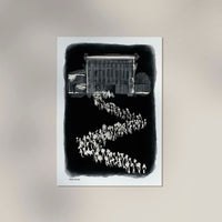 Berghain Queue Art Print by André Humeres – Poster — Ansicht 3