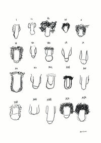 Penis B&W Chart Art Print – André Humeres Berlin — Ansicht 4
