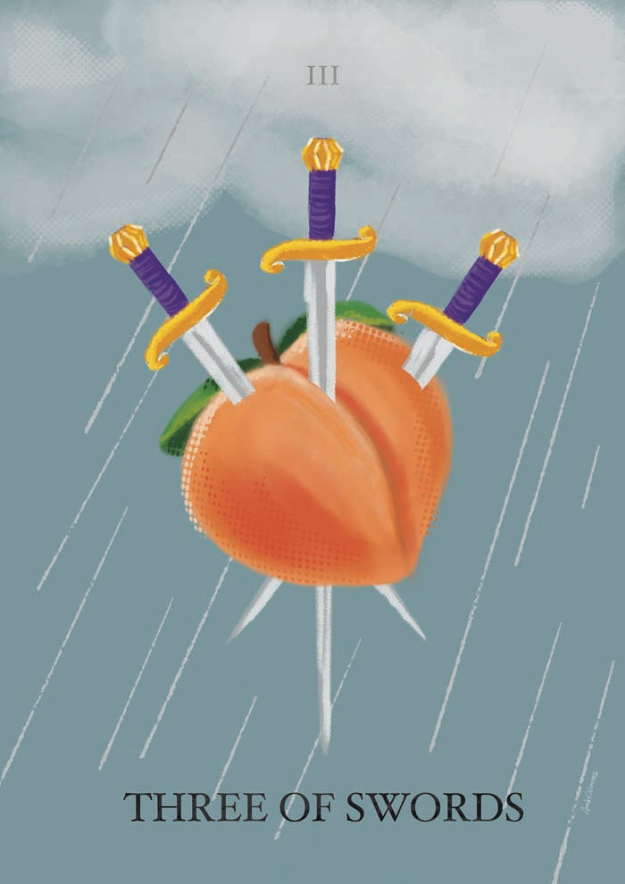 Three of Swords Art Print – Kunstdruck von André Humeres — Ansicht 4