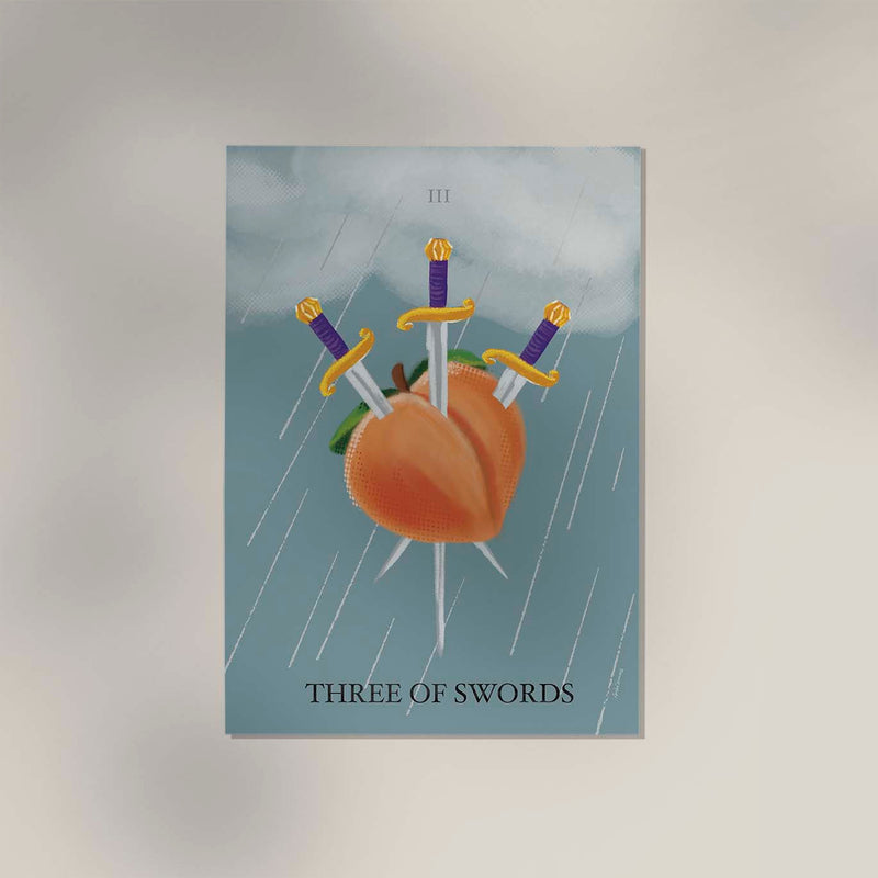 Three of Swords Art Print – Kunstdruck von André Humeres — Ansicht 3