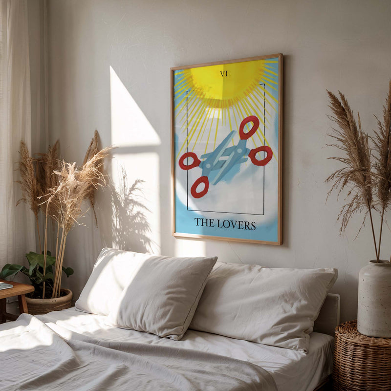 The Lovers: Scissors Art Print von André Humeres – Kunstdruck Berlin — Ansicht 2