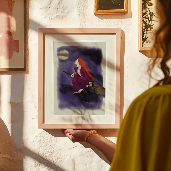 Witching Hour Art Print by André Humeres — handgedruckt in Berlin