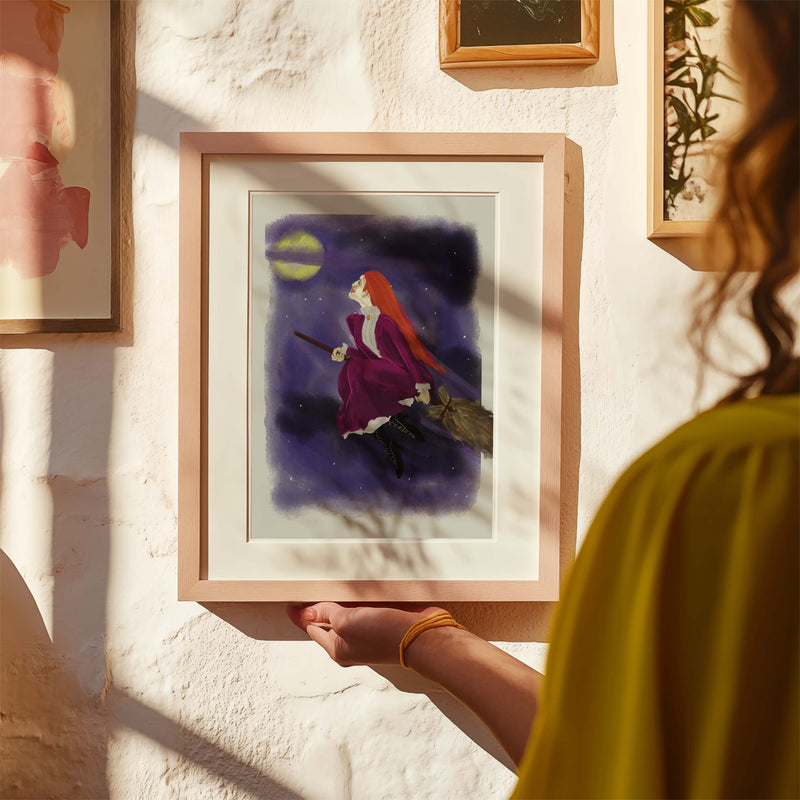 Witching Hour Art Print by André Humeres — handgedruckt in Berlin — Ansicht 2