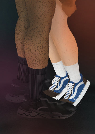Club Embrace Art Print by André Humeres – Kunstdruck Berlin