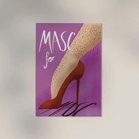 Masc for Masc Art Print by André Humeres – Kunstdruck Berlin — Ansicht 3