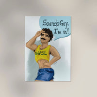 Sounds gay, I'm in! Art Print by André Humeres – Berlin Art Print — Ansicht 3