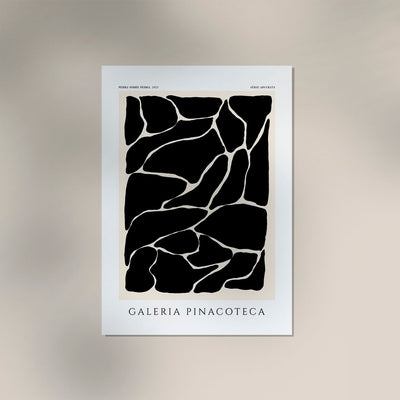 Pedra sobre Pedra – Fine Art Poster | Abstrakte Steinkomposition