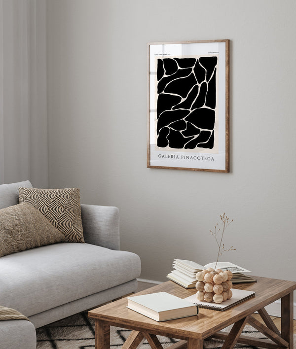 Pedra sobre Pedra – Fine Art Poster | Abstrakte Steinkomposition