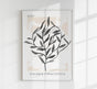 The Growth Poster – Grafische Pflanzenillustration Fine-Art-Druck