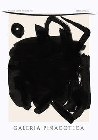 Between Chaos and Shards Poster – 225g Fine Art Paper, Black and White Art Print — Ansicht 4