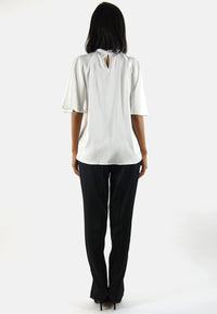 Top Sustainable Fabric Fly Recycled Polyester Stand-up Collar EU Production — Ansicht 3