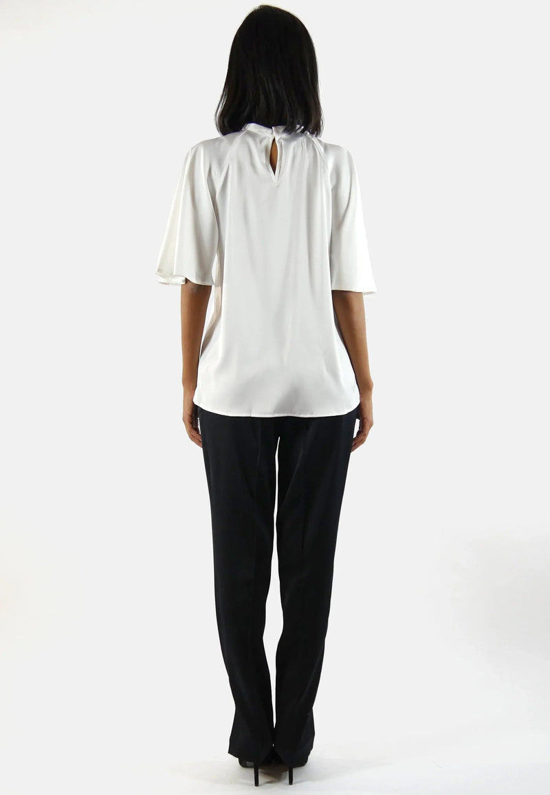 Top Sustainable Fabric Fly Recycled Polyester Stand-up Collar EU Production — Ansicht 3