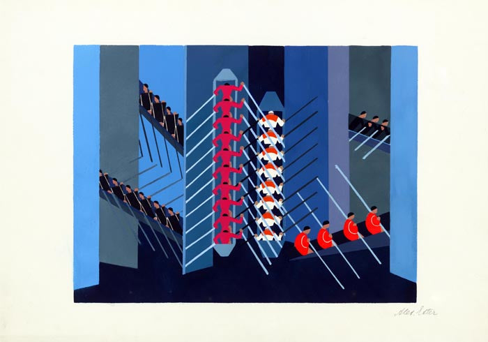Maquettes of Theatre 1 – Alexandra Exter Art Print — Ansicht 3