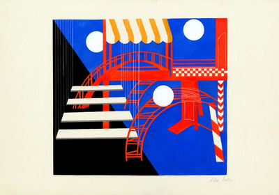 Theater Maquettes 2 – Art Print Alexandra Exter