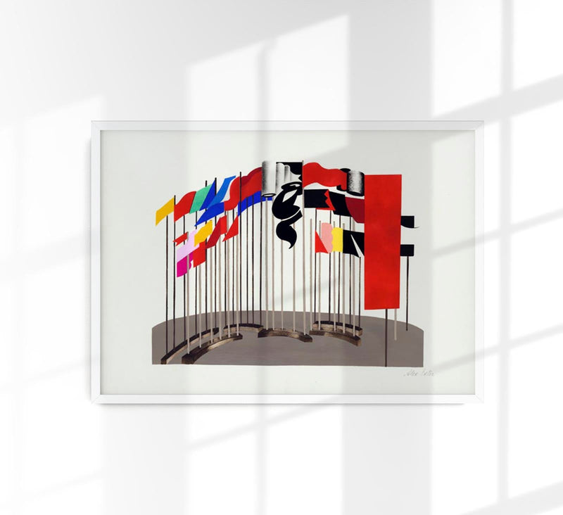 Maquettes of the Theater 5 by Alexandra Exter – Art Print Constructivism — Patroa Studio