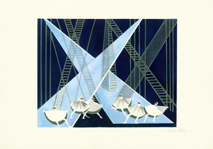 Maquettes for Theatre 7 – Alexandra Exter Art Print — Ansicht 3