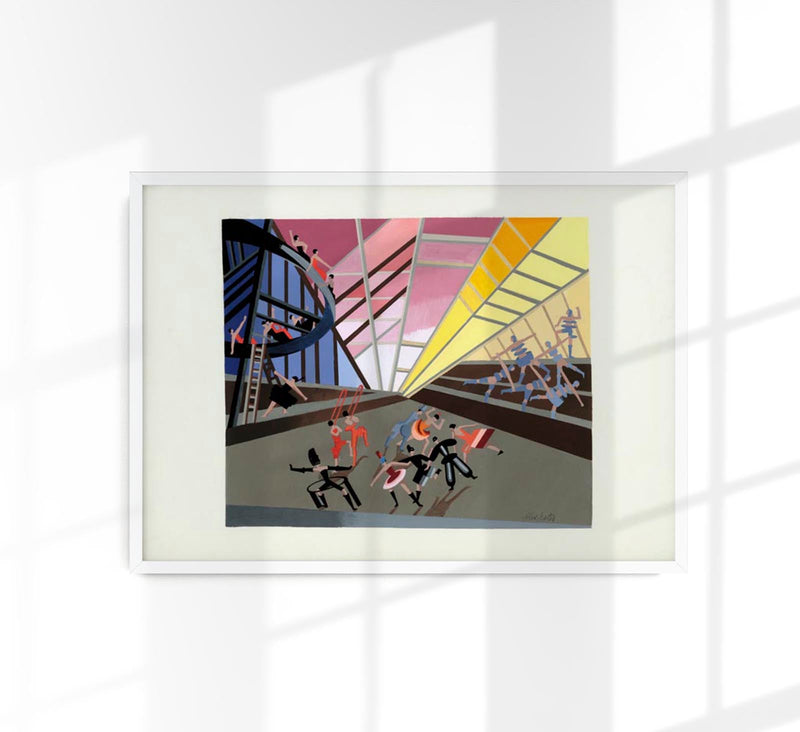Art Print by Alexandra Exter – Theatre Maquettes 8 — Patroa Studio