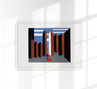 Maquettes for the Theatre 9 – Alexandra Exter Art Print — Ansicht 1