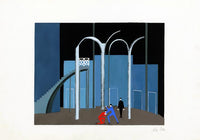 Maquettes for Theater 11 - Alexandra Exter Art Print — Ansicht 3